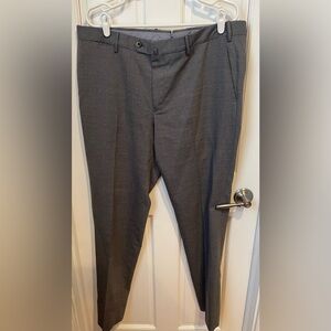 Pt01 Gray Dress Wool Mens Pants 40-42
